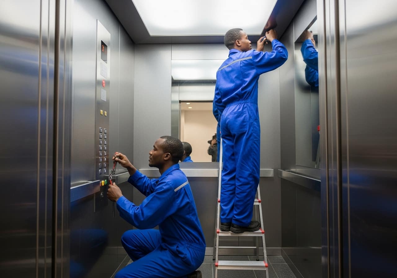 Key Steps in Elevator Maintenance